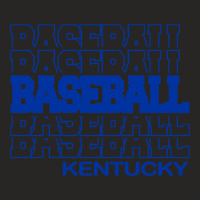 Baseball Kentucky In Modern Stacked Lettering Ladies Fitted T-shirt | Artistshot