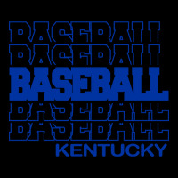 Baseball Kentucky In Modern Stacked Lettering Long Sleeve Shirts | Artistshot