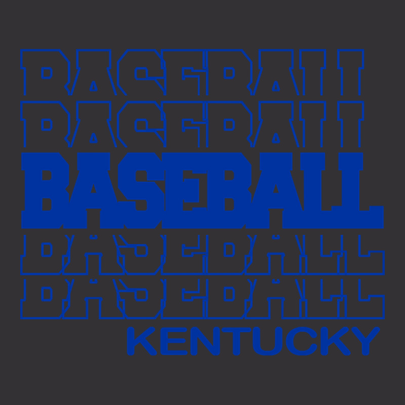 Baseball Kentucky In Modern Stacked Lettering Vintage Hoodie And Short Set by dentistdamaging500 | Artistshot