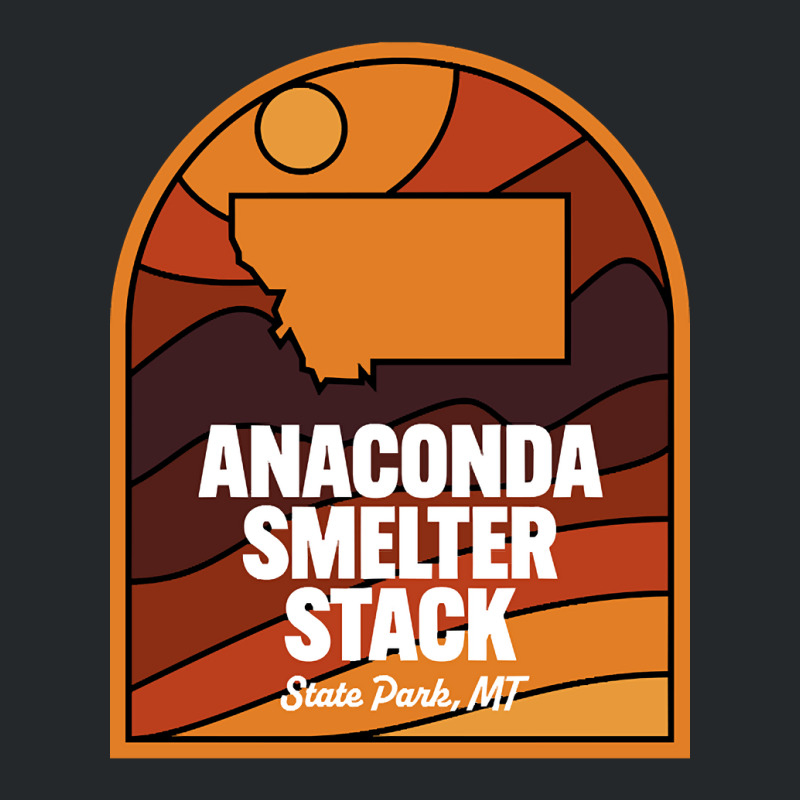 Anaconda Smelter Stack State Park Montana Crewneck Sweatshirt by kayakbetween30 | Artistshot