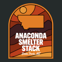 Anaconda Smelter Stack State Park Montana Women's Triblend Scoop T-shirt | Artistshot