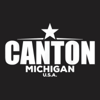 Canton Michigan Retro Vintage T Shirt T-shirt | Artistshot