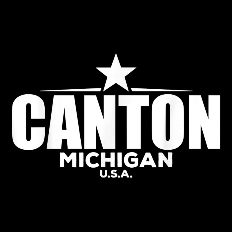 Canton Michigan Retro Vintage T Shirt Zipper Hoodie | Artistshot