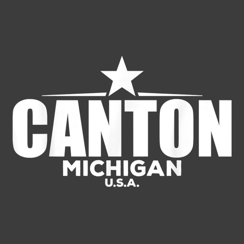 Canton Michigan Retro Vintage T Shirt Men's Polo Shirt | Artistshot