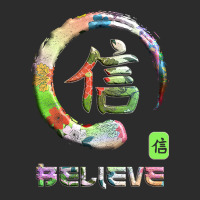 Believe Japanese Kanji Word Symbol Enso Circle 10 Exclusive T-shirt | Artistshot