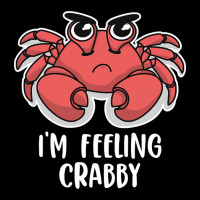 I'm Feeling Crabby Cute Kawaii V-neck Tee | Artistshot