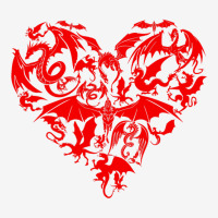 Funny Dragon Heart Valentine Day Animals Dragon Lover Graphic Youth T-shirt | Artistshot