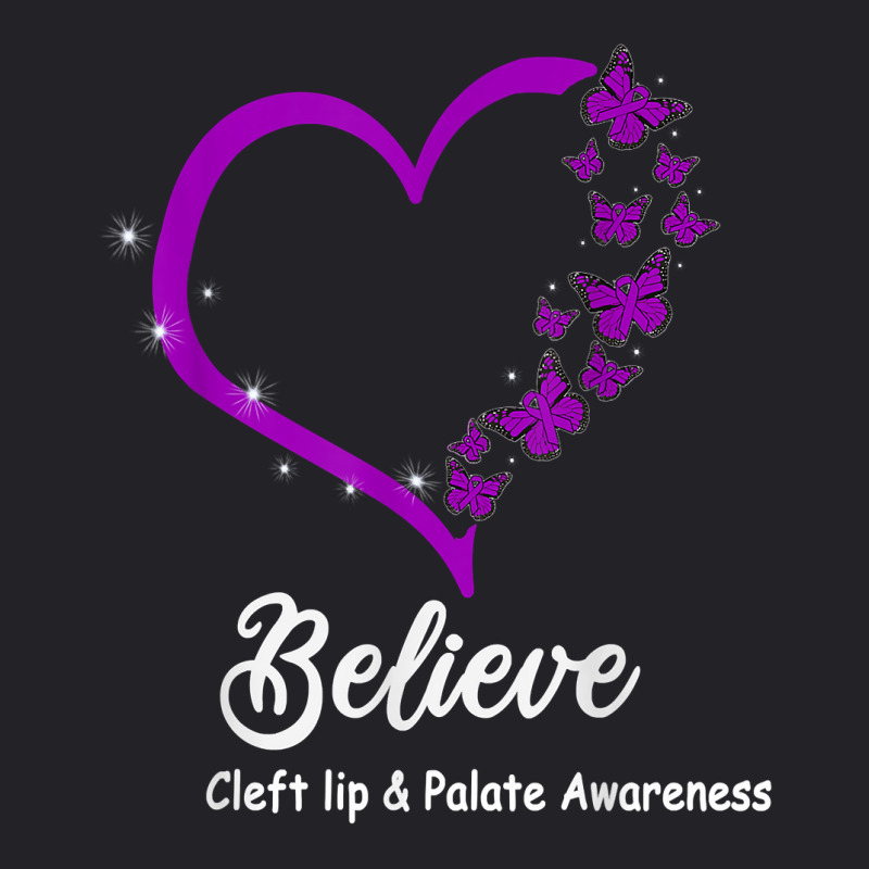 Believe Cleft Lip & Palate Awareness Butterflies Vintage T Shirt Youth Tee by barrydygertkkx | Artistshot