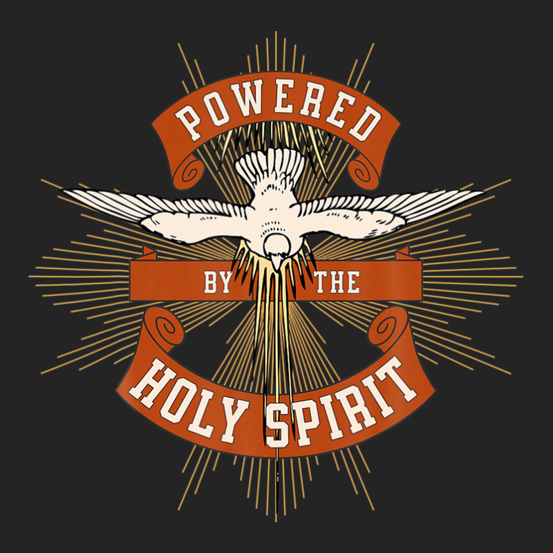 Powered By The Holy Spirit / God Almighty / Blessed Trinity 3/4 Sleeve Shirt | Artistshot