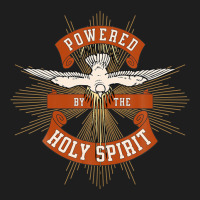 Powered By The Holy Spirit / God Almighty / Blessed Trinity Classic T-shirt | Artistshot