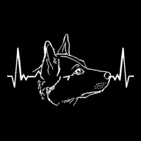 Heeler Dog T  Shirt Australian Cattle Dog Heartbeat T  Shirt Youth Zipper Hoodie | Artistshot