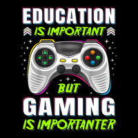 Limited Edition Education Is Important But Gaming Video Game Gamer Boy Pocket T-shirt | Artistshot