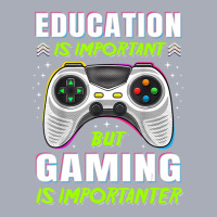 Limited Edition Education Is Important But Gaming Video Game Gamer Boy Tank Dress | Artistshot