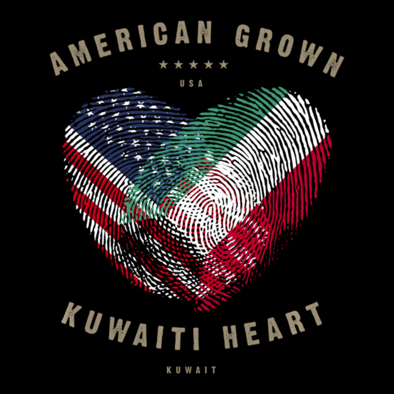 Hot Trend American Grown Kuwaiti Heart Love Kuwait Flag Men's 3/4 Sleeve Pajama Set by Bostic Walling | Artistshot