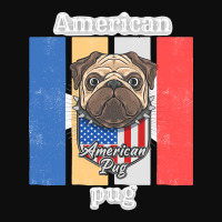 American Pug Dog Lovers T-shirts Crop Top | Artistshot