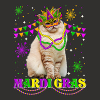 Cute Mardi Gras Cat Siberian Mask Beads Festival T Shirt Champion Hoodie | Artistshot