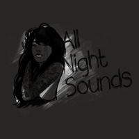 All Night Sounds Girl Ladies Fitted T-shirt | Artistshot