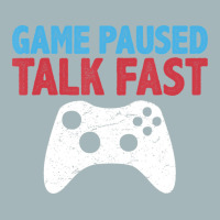 Limited Edition Game Paused Talk Fast Video Game Player Gaming Quote Unisex Sherpa-lined Denim Jacket | Artistshot