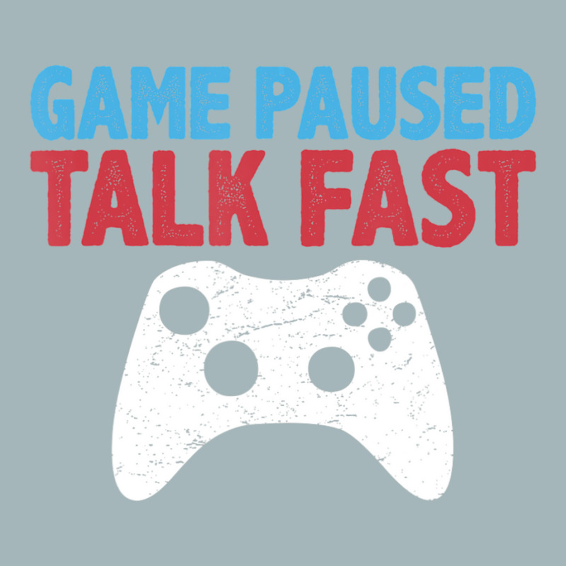 Limited Edition Game Paused Talk Fast Video Game Player Gaming Quote Unisex Sherpa-lined Denim Jacket | Artistshot