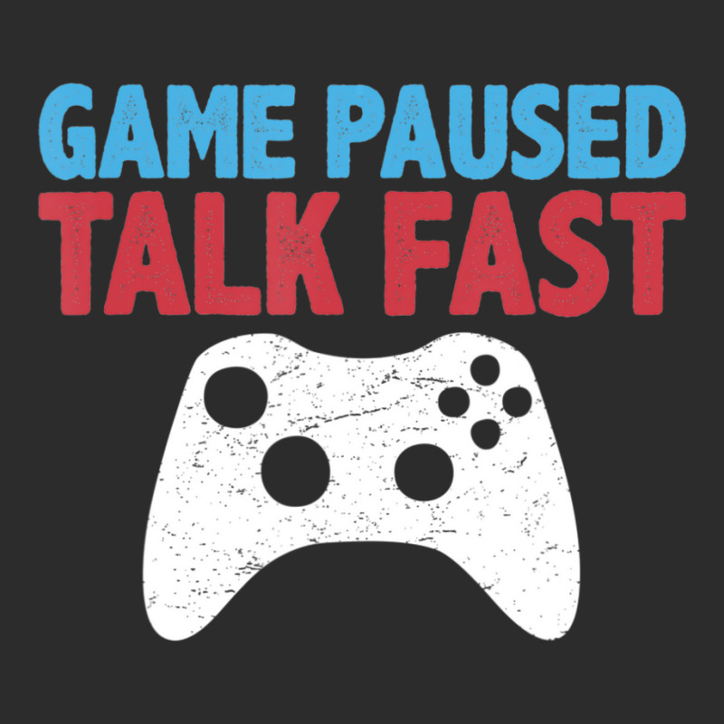 Limited Edition Game Paused Talk Fast Video Game Player Gaming Quote Exclusive T-shirt | Artistshot