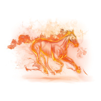 Running Fire Horse Youth Tee | Artistshot