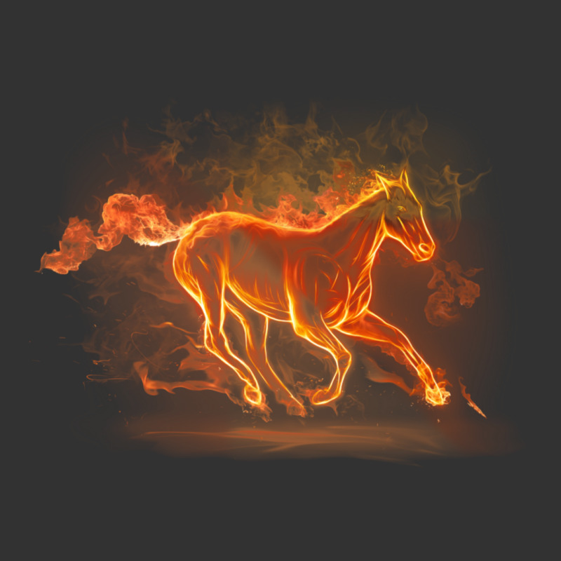 Running Fire Horse Baby Bodysuit by ayassam | Artistshot