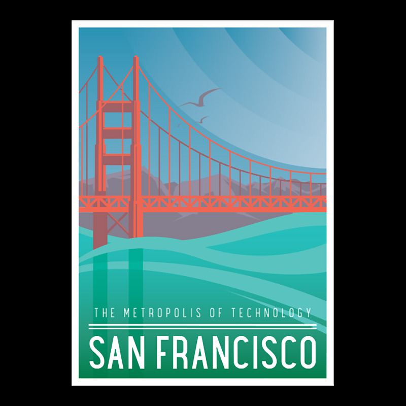 Art Deco With An Illustration Of San Francisco Zipper Hoodie by currentlyderby559 | Artistshot