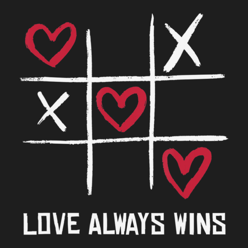 Limited Edition Game Player Gamer Tic Tac Toe Cute Valentine's Day Classic T-shirt by Karyn Love | Artistshot