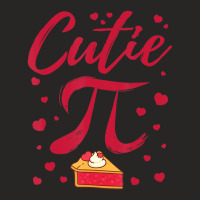 Hot Trend Cutie Pi Cute Valentine's Day Pi Day Pie Ladies Fitted T-shirt | Artistshot