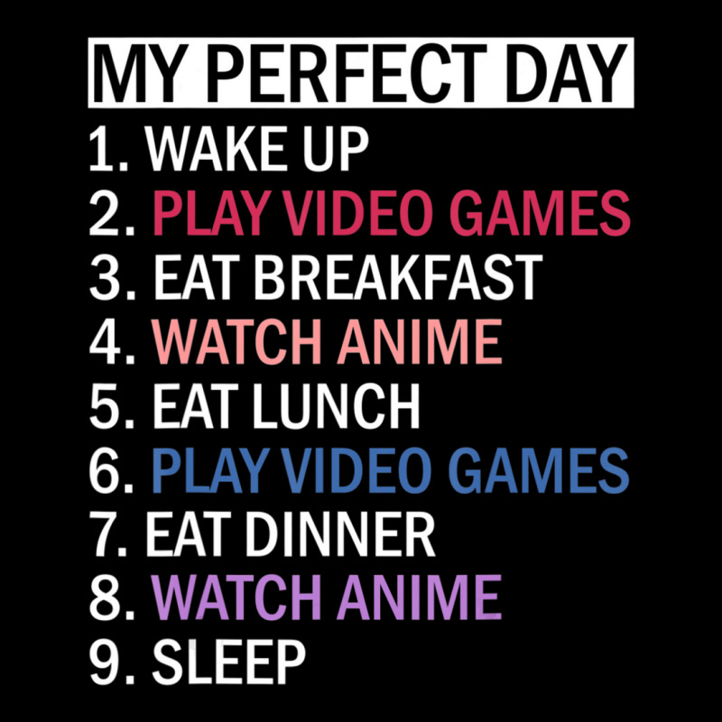 Limited Edition Anime Video Games & Food My Perfect Day Video Games Ga Zipper Hoodie by Bostic Walling | Artistshot