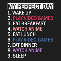 Limited Edition Anime Video Games & Food My Perfect Day Video Games Ga Classic T-shirt | Artistshot