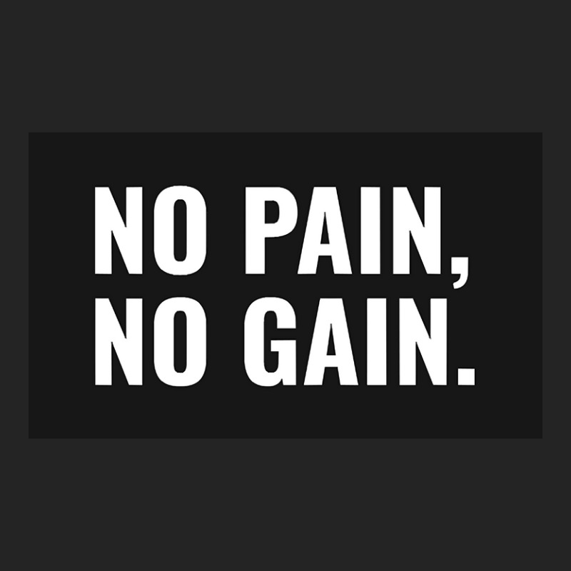 No Pain No Gain 3/4 Sleeve Shirt by mrbigzeroht | Artistshot