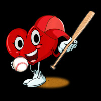 Trending Heart Playing Baseball Valentines Day Sports Boys V-neck Tee | Artistshot