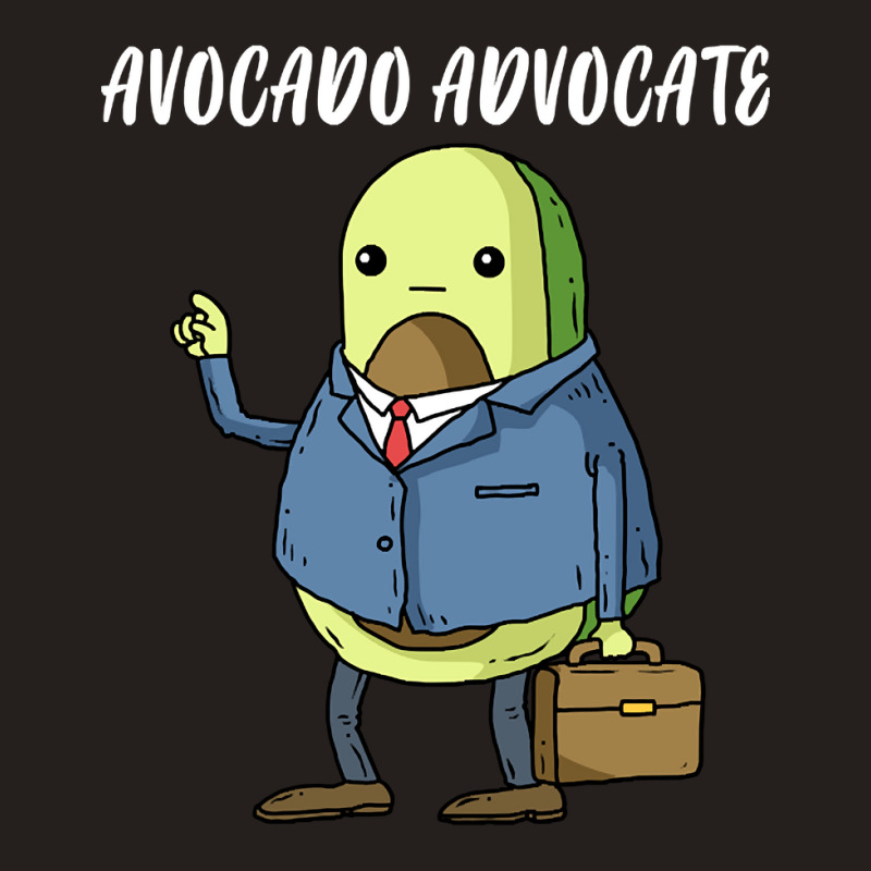 Avocado Advocate Funny Lawyer Gift Tank Top | Artistshot