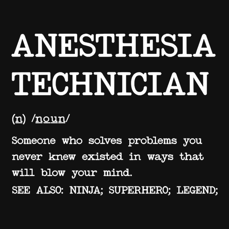 Anesthesia Technician - Definition Design Graphic Youth T-shirt | Artistshot