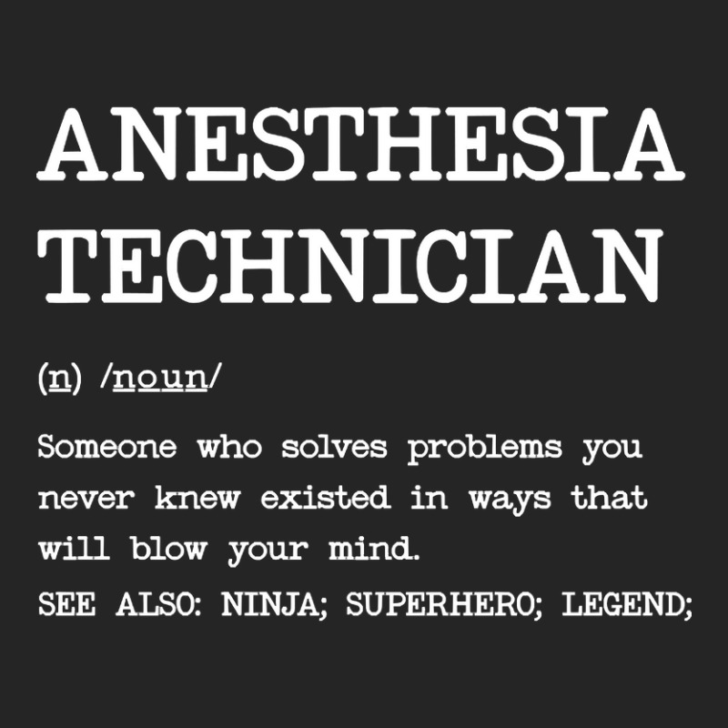 Anesthesia Technician - Definition Design Unisex Hoodie | Artistshot