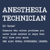 Anesthesia Technician - Definition Design Ladies Denim Jacket | Artistshot