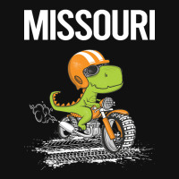 Biking Dinosaur Missouri Graphic Youth T-shirt | Artistshot