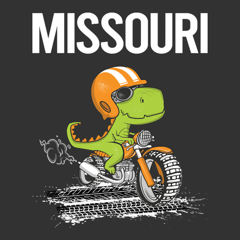 Biking Dinosaur Missouri Baby Bodysuit | Artistshot