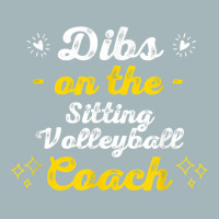 Dibs On The Sitting Volleyball Coach Sayings Funny Quotes T Shirt Unisex Sherpa-lined Denim Jacket | Artistshot