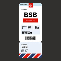 Brasilia Boarding Pass Champion Hoodie | Artistshot