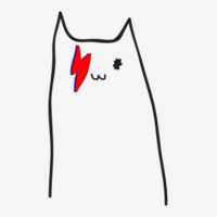 Bowie Cat Classic T-shirt | Artistshot