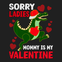 Hot Trend Boys Valentine Day Outfit Sorry Ladies Mommy Is My Valentine Ladies Polo Shirt | Artistshot