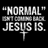 Normal Isn't Coming Back But Jesus Is Revelation 14 Costume Graphic T-shirt | Artistshot