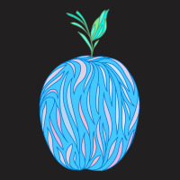 Blue Apple T-shirt | Artistshot