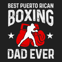 Best Puerto Rican Boxing Dad Ever Ladies Polo Shirt | Artistshot