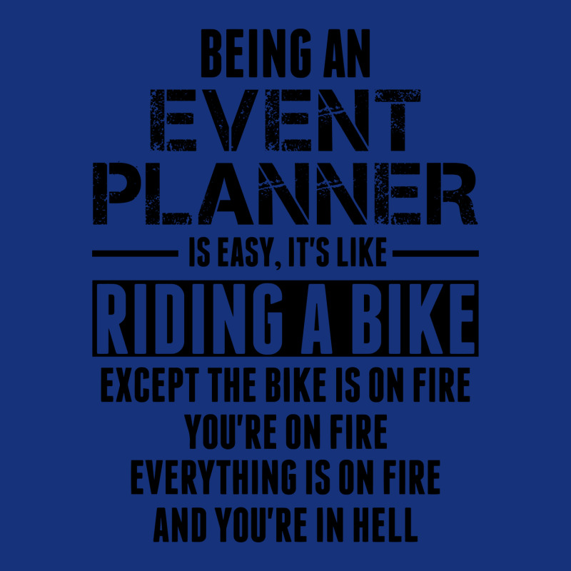 Being An Event Planner Like The Bike Is On Fire Active Duffel | Artistshot