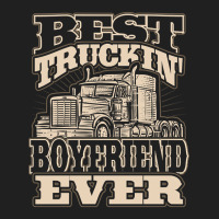 Best Truckin Boyfriend Ever Trucker Truck Driver Ladies Polo Shirt | Artistshot