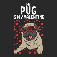 Pug Is My Valentine Cute Valentines Day Pet Dog Owner Gift Printed Hat | Artistshot