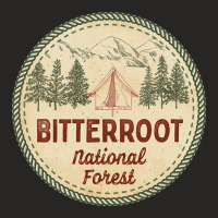 Bitterroot National Forest-ftdgm Ladies Fitted T-shirt | Artistshot